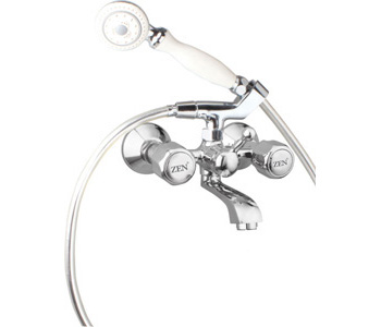 Wall Mixer Telephonic with Crutch and Shower Tube